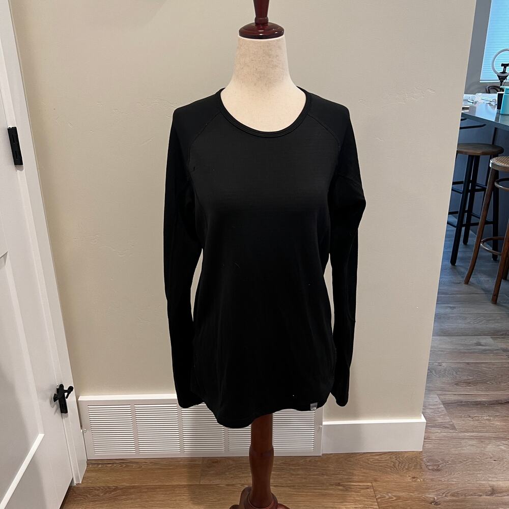 THE NORTH FACE Men's Long Sleeve Crew Neck Size M In Black